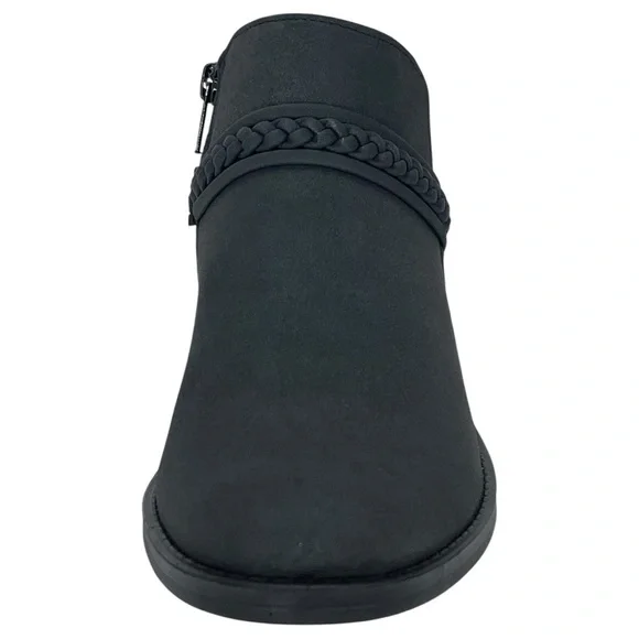 Easy Street Jalia Black Womens Shooties Size 10W - Picture 6 of 10